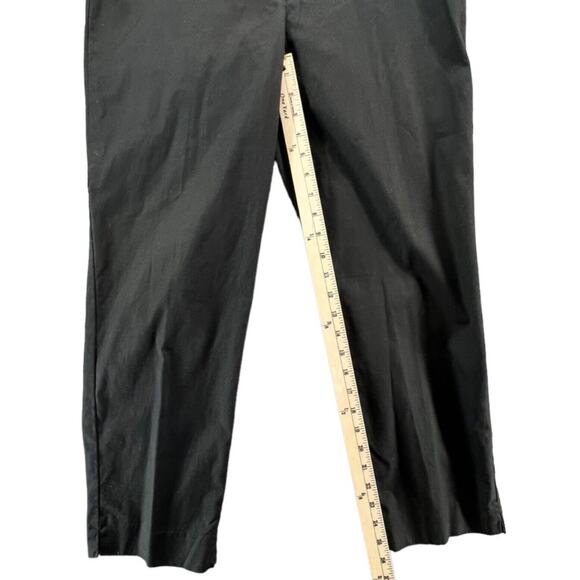 Talbots Pants Womens 10 The Perfect Crop Stretch Spandex Cropped Comfort Capri - Picture 7 of 11
